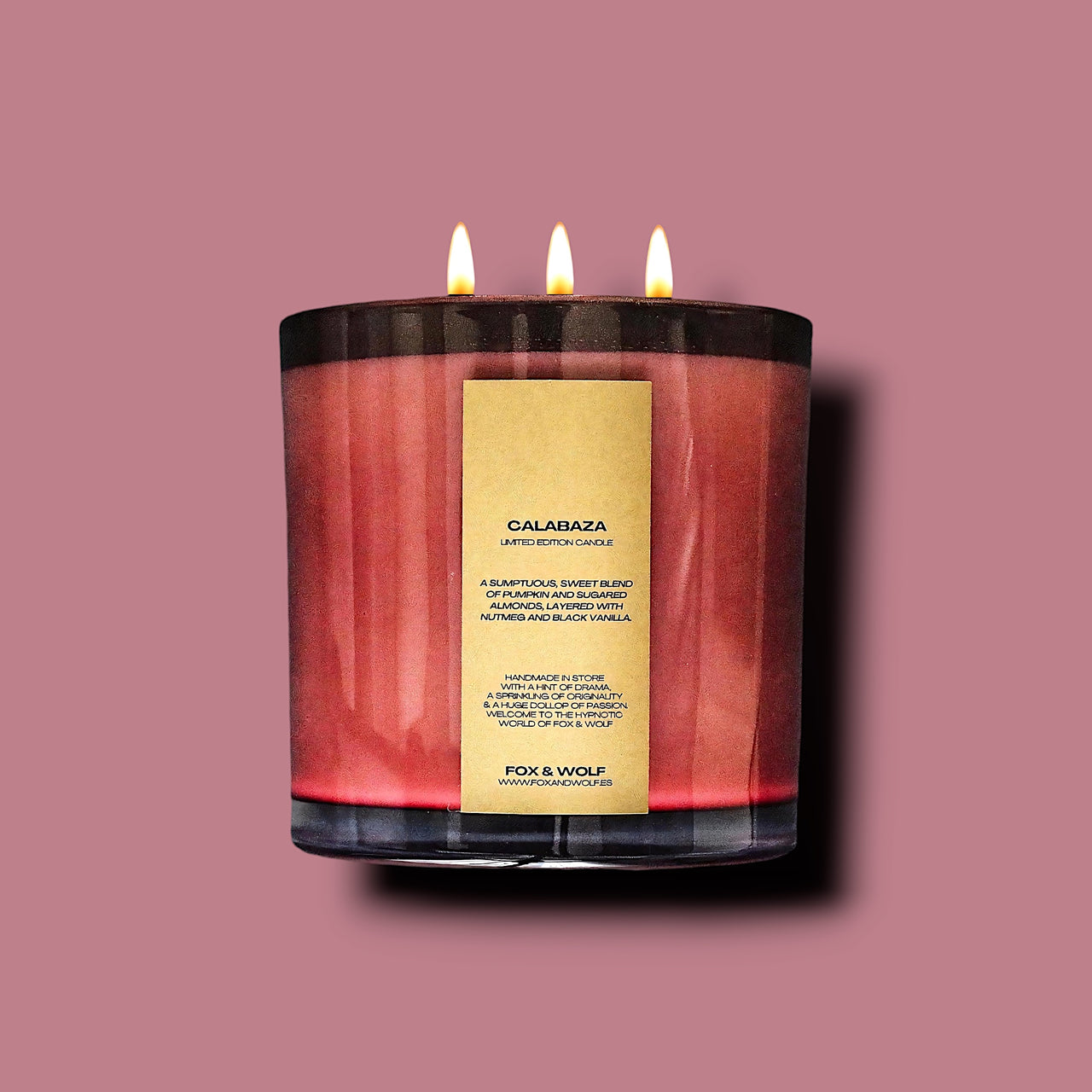 700 G CALABAZA LIMITED EDITION FESTIVE CANDLE